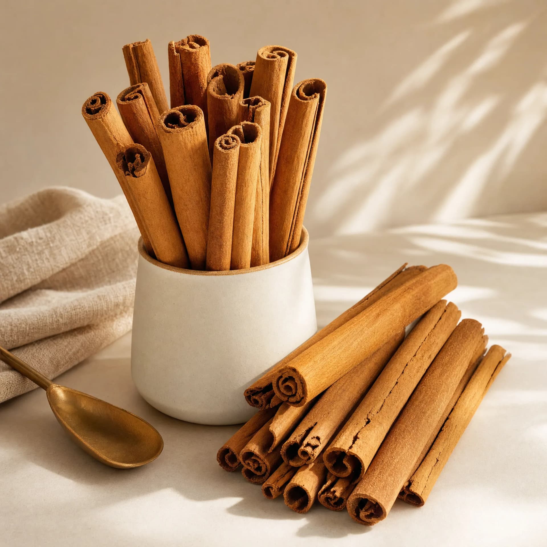 Premium Ceylon cinnamon quills (Cinnamomum verum)