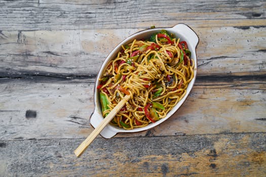 Quick Chili Garlic Noodles , 10-Minute Spicy Noodles