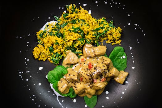 Creamy Coconut Chicken Curry , Rich Coconut Milk Curry