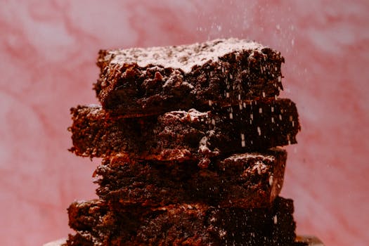 Coconut Sugar Brownies , Fudgy Natural Sugar Brownies