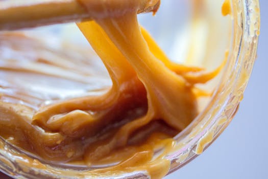 Coconut Sugar Caramel Sauce , Natural Caramel Recipe