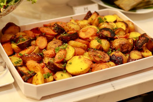 Vegetable Curry Traybake , Easy Curry-Roasted Vegetables
